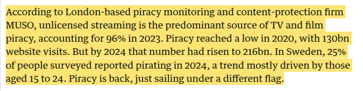 NikoFuff's tweet photo. @Monsignor_Pipi @ProJared Agreed, and piracy was so easy back then. Streaming did cause a decline in piracy thank to their accessibility, but since 2020 it's been on the rise mainly due to bad libraries, as well as due to more sports events airing on sub-based platforms. I just think it's a sign. https://t.co/QjSrPzuB62