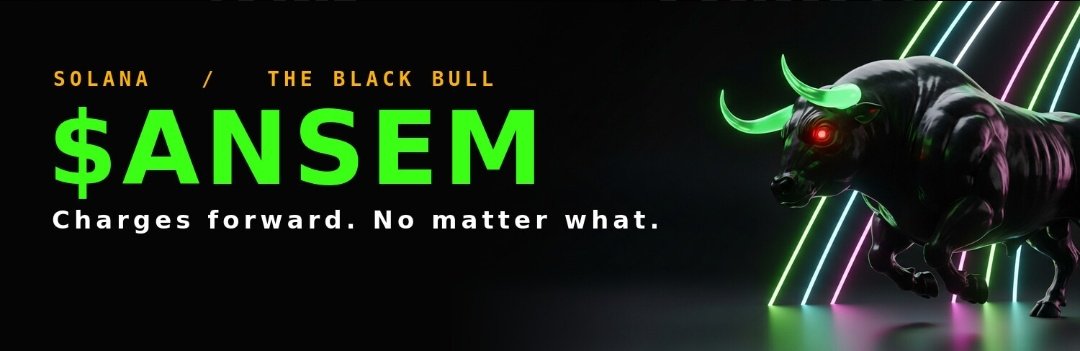 Stay_Crypt's tweet photo. How did a random $SOL memecoin go from near zero to dominating CT in just days?

The answer is $ANSEM (The Black Bull)

A token born from narrative, not a celebrity token, and powered by one of the strongest names in crypto (@blknoiz06).

Here's how it all started 🧵 https://t.co/CUrbqUrwN8
