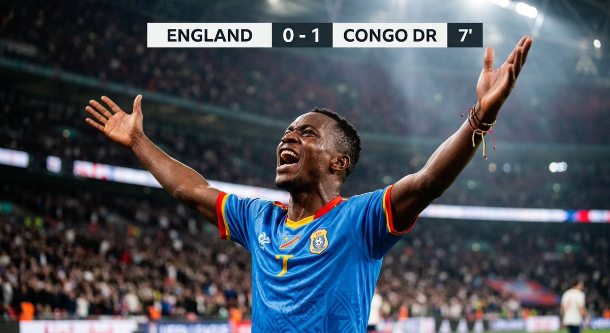 ofcFutNaVeia's tweet photo. QUE LOUCURA! 🤯 Mal começou o jogo e a RD Congo já meteu um golaço! 1x0 pra RD Congo (sobre Inglaterra) aos 7 minutos! #ENGxCON #CopaDoMundo https://t.co/ayIsFgx7lL