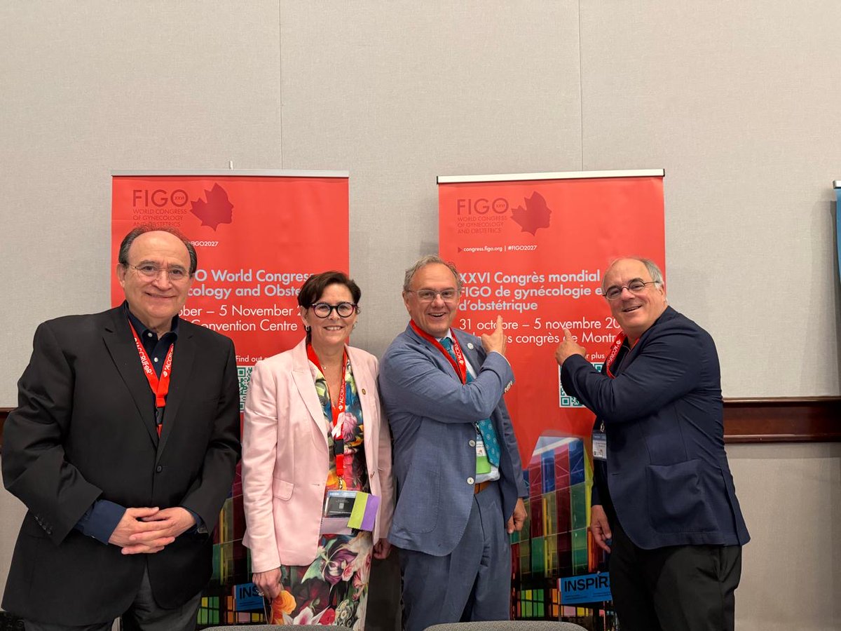 FIGOHQ's tweet photo. Our Congress Leadership Team was on the ground at @SOGCorg last week, connecting with colleagues, sharing information and building excitement for #FIGO2027. Stay up to date with Congress news: https://t.co/asssQ2QSpS https://t.co/Onw9W7aHTc