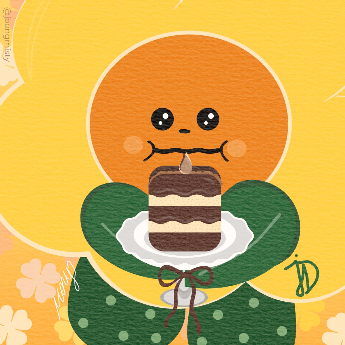 joongmisty's tweet photo. dee's fav chococake!! 

#JAIDEE #NAVORIBKK https://t.co/xdwRFkWxM1