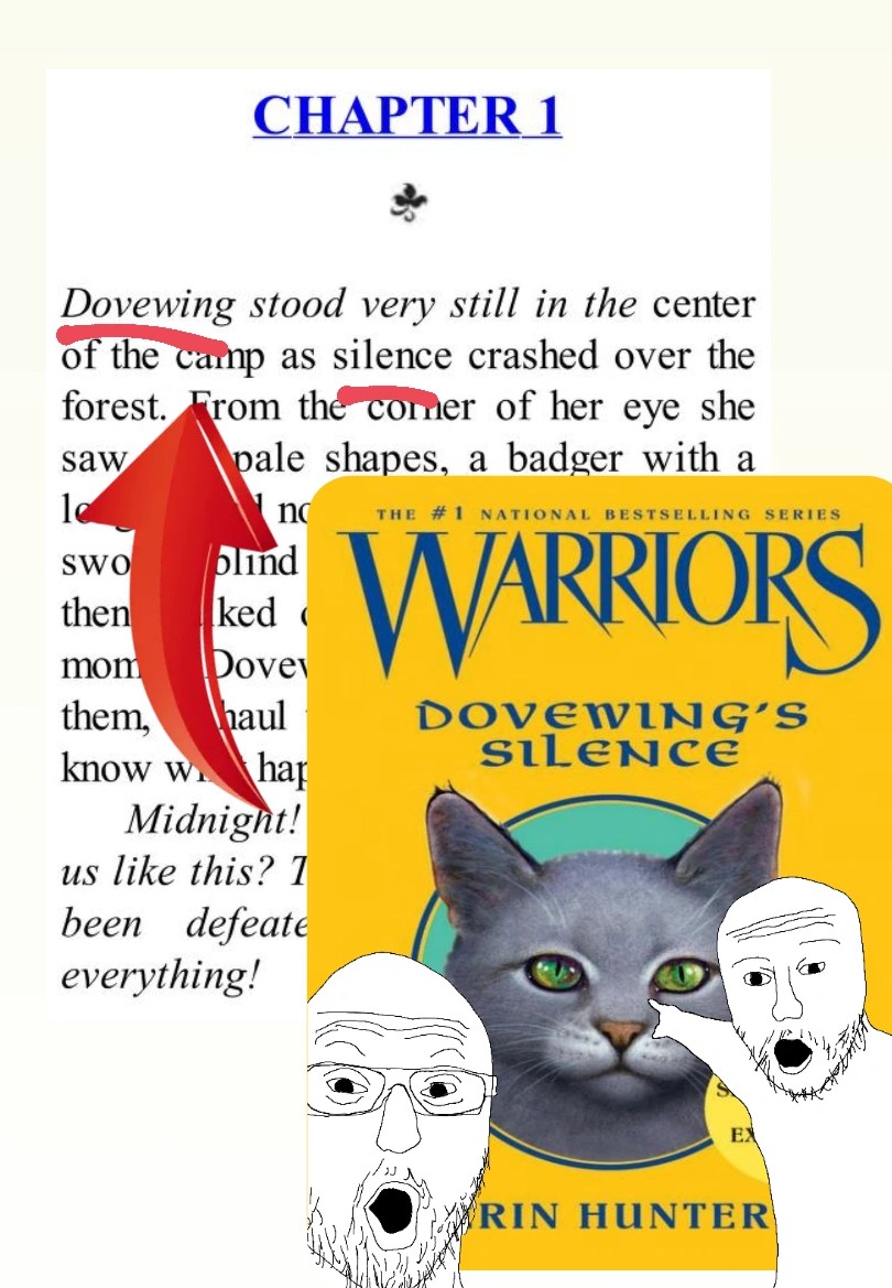 MilkMulkMan's tweet photo. just finished Ravenpaw's Farewell and so I'm adding onto my collection https://t.co/nPleZcnE23