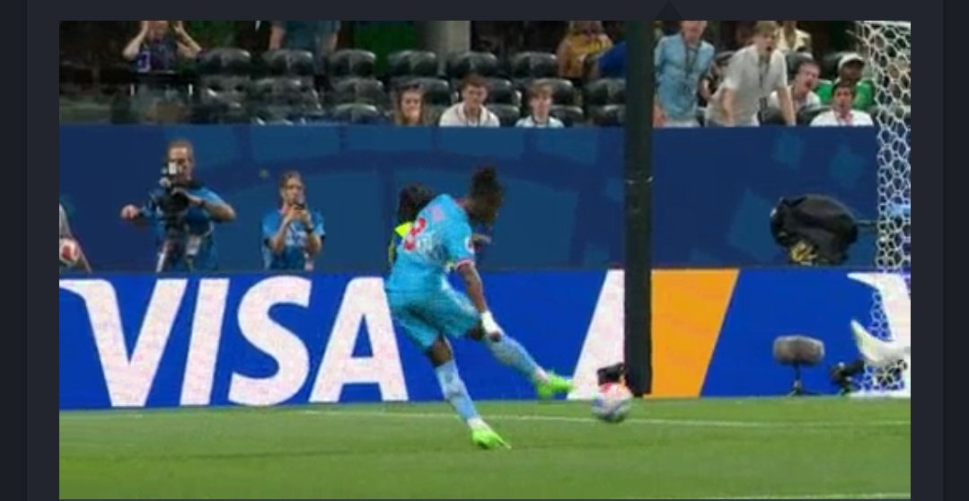 BlueWCMax's tweet photo. DR Congo with the early goal 🥅... 
Cepenga ⚽💥 https://t.co/Cmku6asihp
