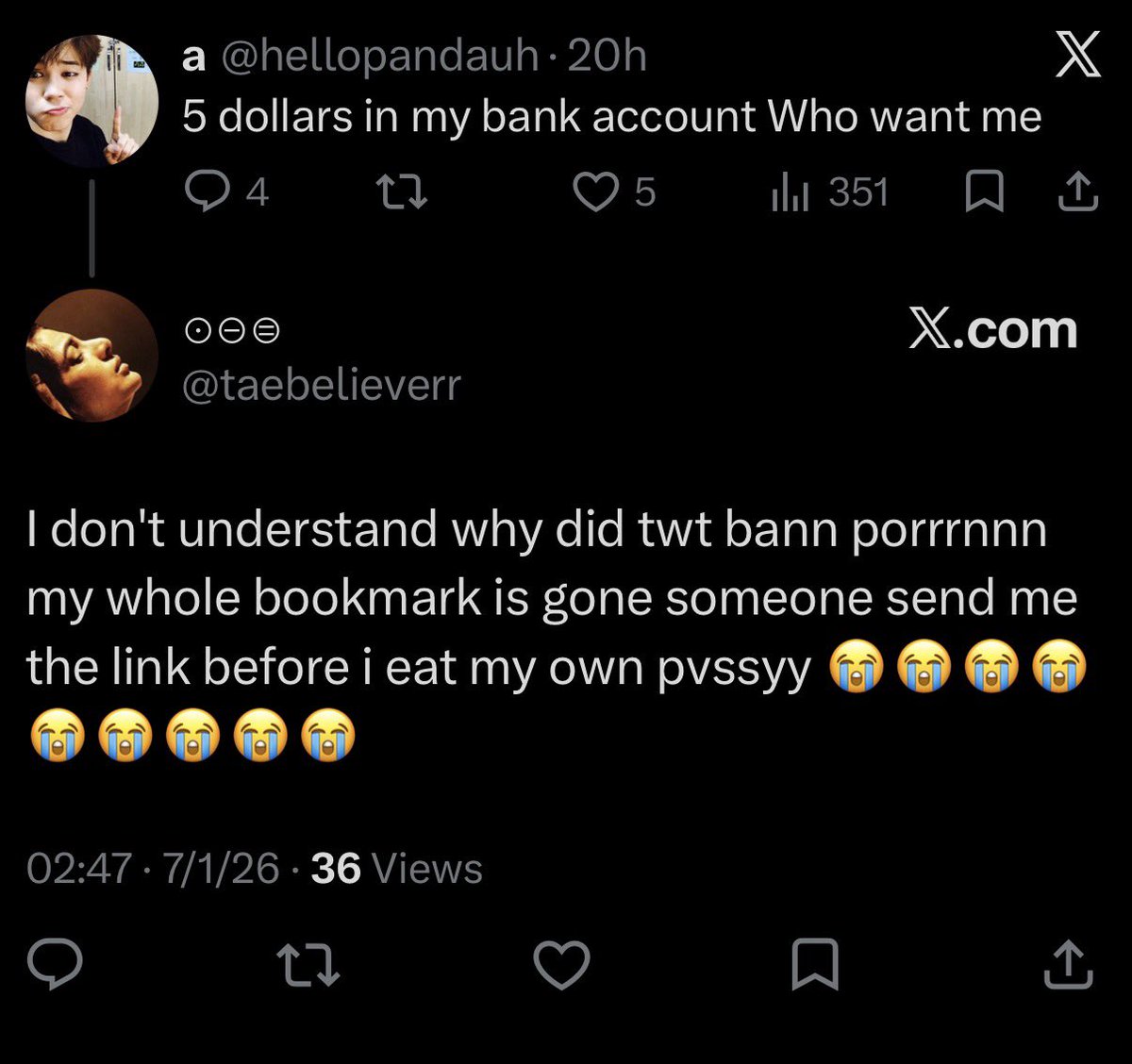 hellopandauh's tweet photo. Wat this gotta do with my bank account https://t.co/2iNLcDZBPu
