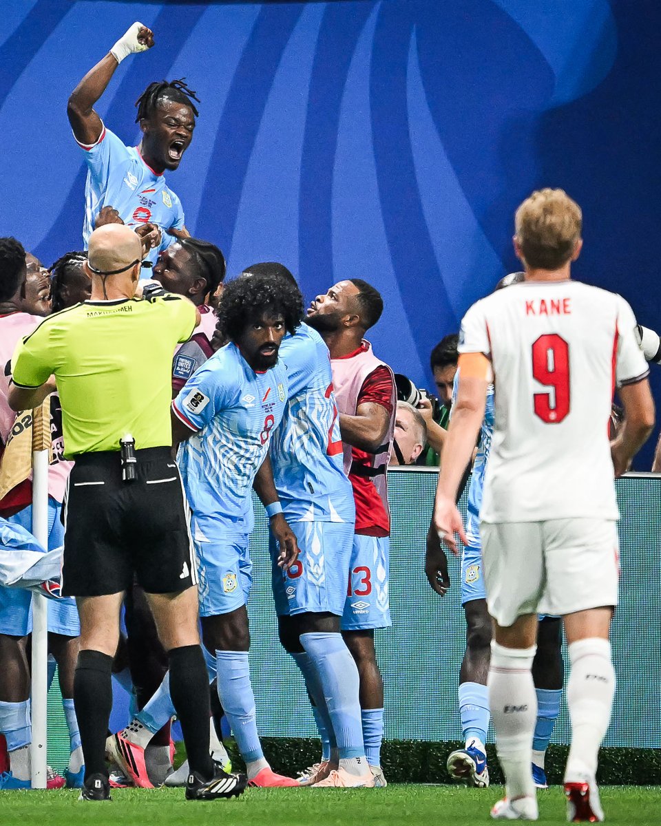brfootball's tweet photo. BRIAN CIPENGA PUTS CONGO DR UP 1-0 ON ENGLAND JUST SEVEN MINS IN 

What a way to score your first international goal 😱 https://t.co/RBuak5sA9i