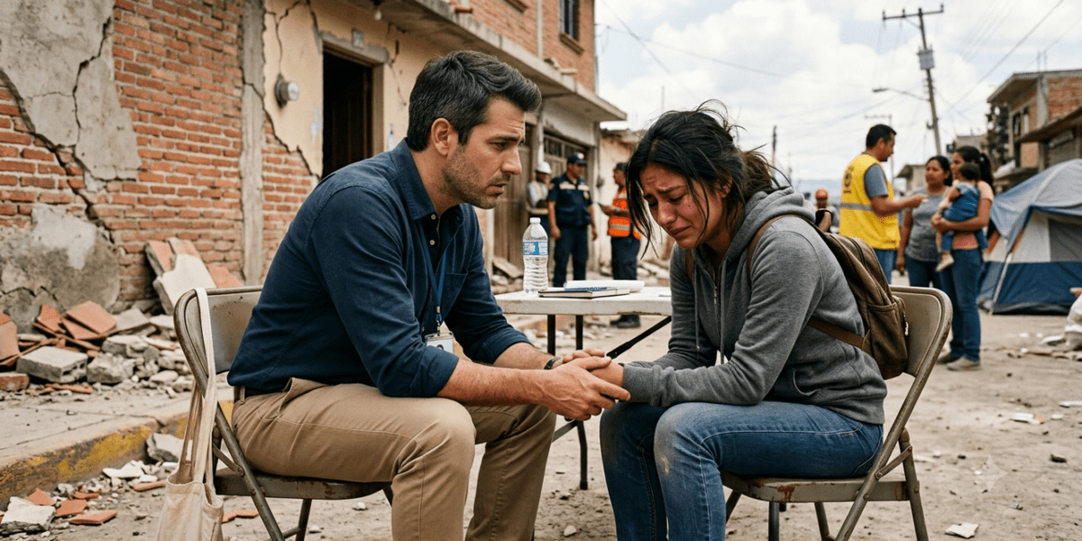 enlaucab's tweet photo. Cómo sobrellevar el después de los terremotos: algunas claves de @psicologia_UCAB

Conectarse con las emociones propias y de otros, hacer «dieta informativa» y activar la solidaridad son algunas acciones que propone el director de la Escuela de Psicología, Danny Socorro, para hacer contención frente a la angustia que dejó la catástrofe del 24 de junio. 

Psicología #UCAB mantiene activa su línea telefónica de primeros auxilios psicológicos, entre otras iniciativas de acompañamiento📎https://t.co/IwxBcgXvZp