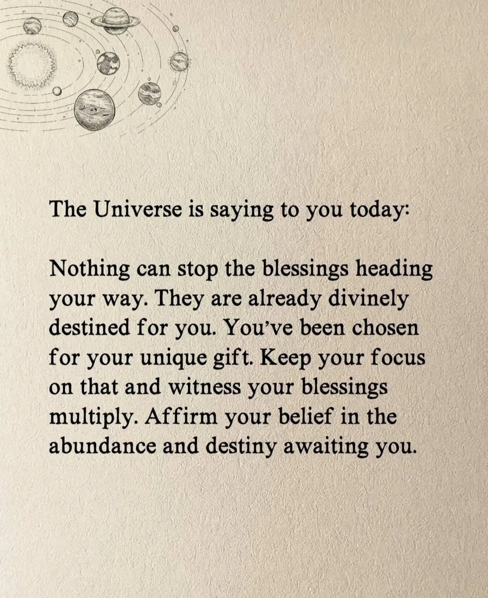 universevibe_'s tweet photo. The universe is saying to you today: https://t.co/lYx8Pch5iR