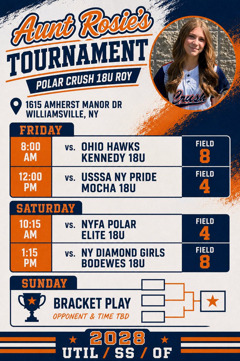 KalSimpson2028's tweet photo. We have another tournament in NY this weekend! @PolarCrushRoy18 https://t.co/IrN3GKm8ec
