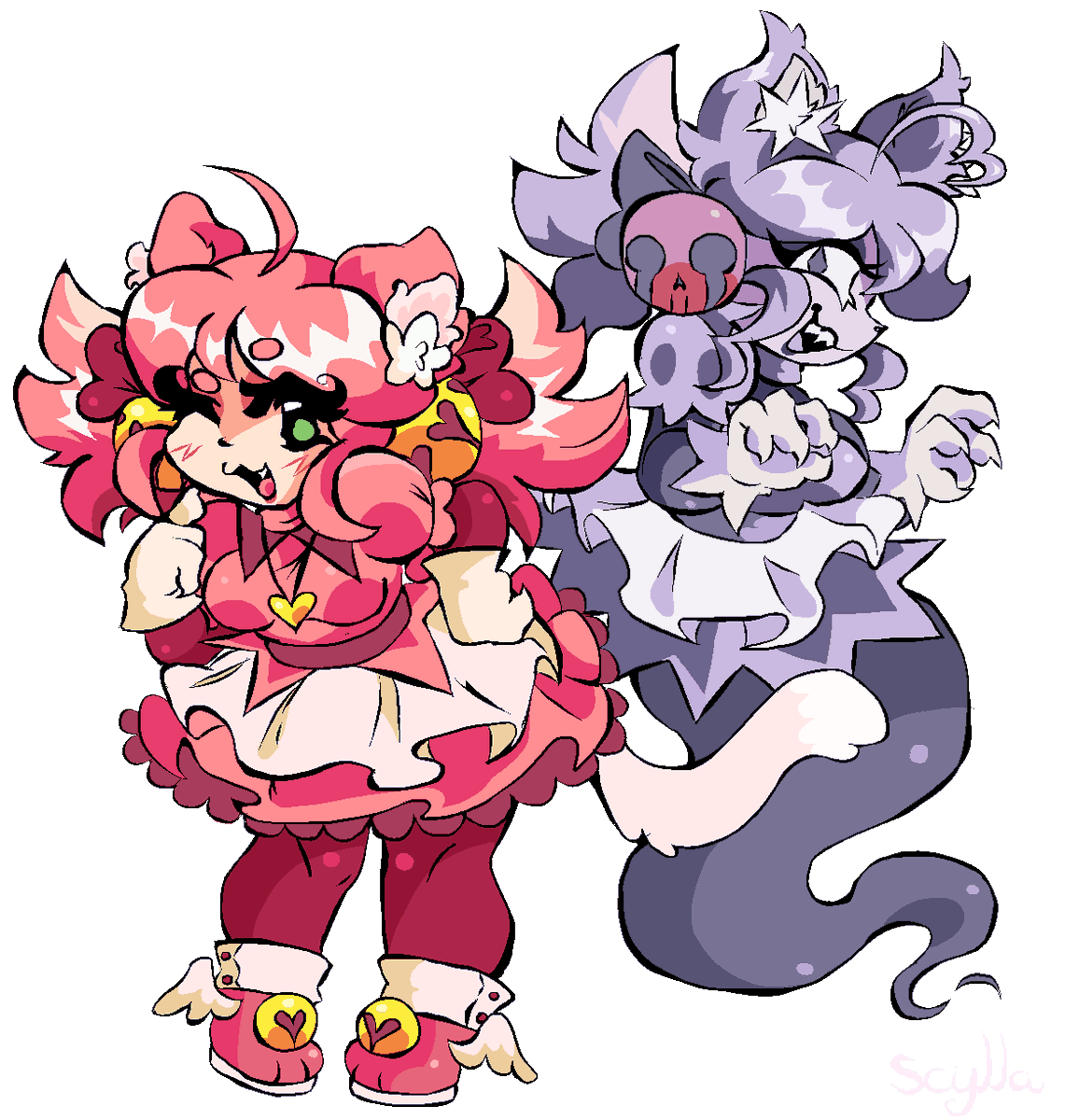 sirenskulls's tweet photo. mrrow 
#madmewmew #deltarunechapter5 https://t.co/0q1O8fvZuJ