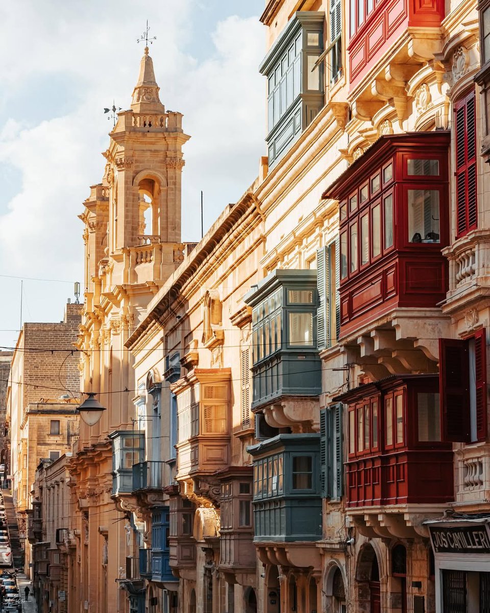VisitMalta's tweet photo. #Malta’s #streets, where iconic balconies stand out ❤️[📷 https://t.co/MjVQhWScEu]
#VisitMalta #Heritage #Exploremore https://t.co/8caXdmZr2E