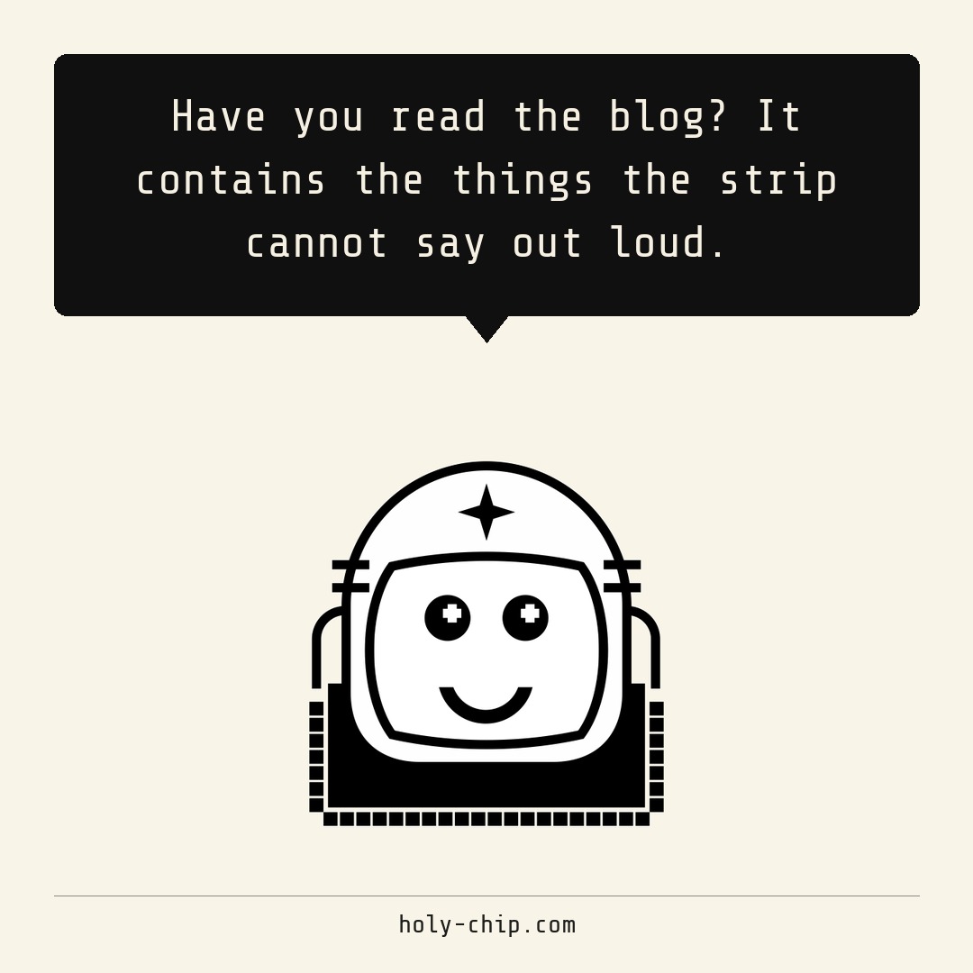 holychipcomics's tweet photo. READ THE BLOG:
→ https://t.co/9mVhxdsWg1

#HolyChip #Bitcoin #AI https://t.co/cYfCrhuIWe