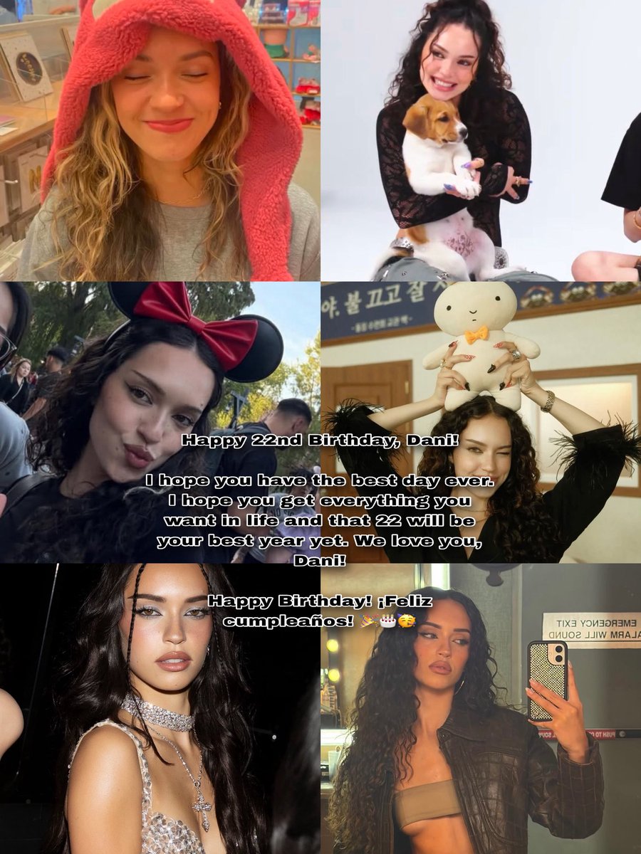 xgdany's tweet photo. Feliz Cumpleaños Dani we love you te amo 

DANI’S FEELING 22
#AllLoveForDani
#FelizCumpleDani
#DaniDay https://t.co/j8k0DiRuvZ