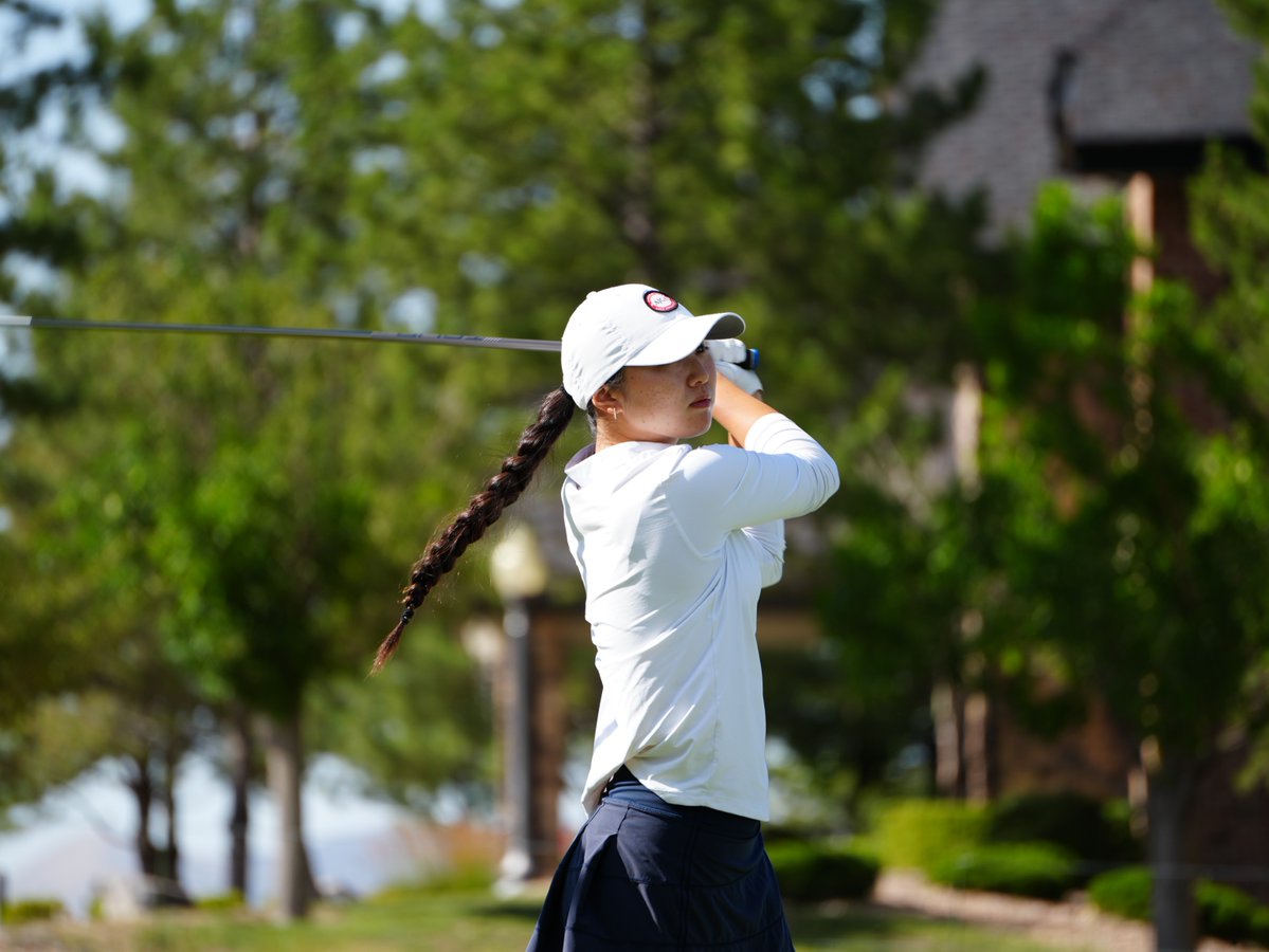 AJGAGolf's tweet photo. The chase continues 🏃♀️➡️
Sakura Watanabe (-3) takes the lead as she heads to the back nine of the second round in the #JMChampJr Girls Division! https://t.co/ldOlSE5E8S