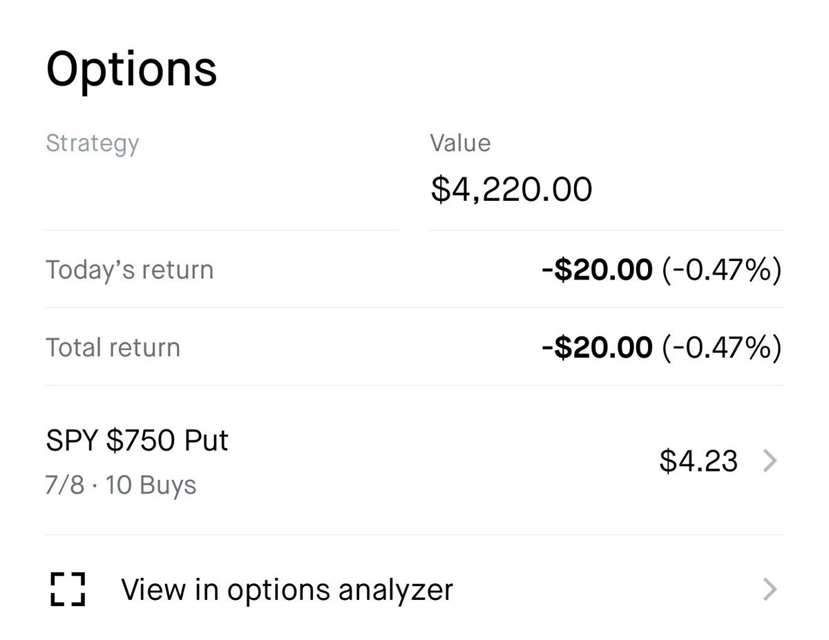 JohnLoc18's tweet photo. I just put $5k on puts. You have been warned. nfa $SPY https://t.co/oG976sxtRB