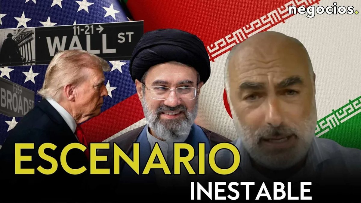 negocios_tv's tweet photo. DIEGO MATEOS: "Compramos una paz con Irán que está cogida con pinzas: el mercado es muy optimista"
https://t.co/iXbIxKrivu
#entrevista #economy #geopolitica #oil #eeuu #iran #khamenei #trump #hormuz #doha #wallstreet #market #dolar #war #negociostv https://t.co/KyCF2QS1t0
