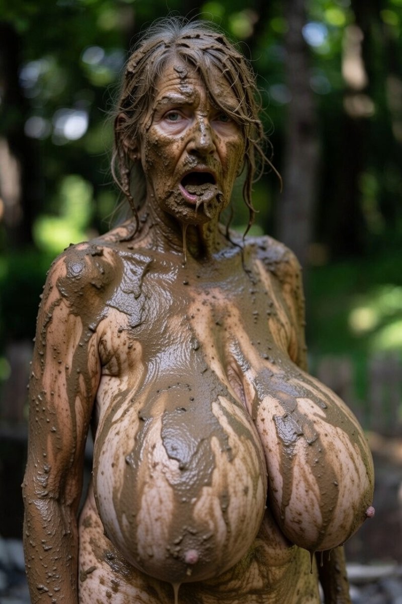 ShitPigSupreme's tweet photo. 🍫💩 Granny's devouring fresh forest dung like it's gourmet chocolate 😈 
Real scat queen energy at 70+ 🔥

#Scat #Dung #Manure #ShitEating #ScatQueen #ExtremeFetish #DirtyGranny #MudPlay #PoopEater #Taboo https://t.co/cZrY3CnL6n