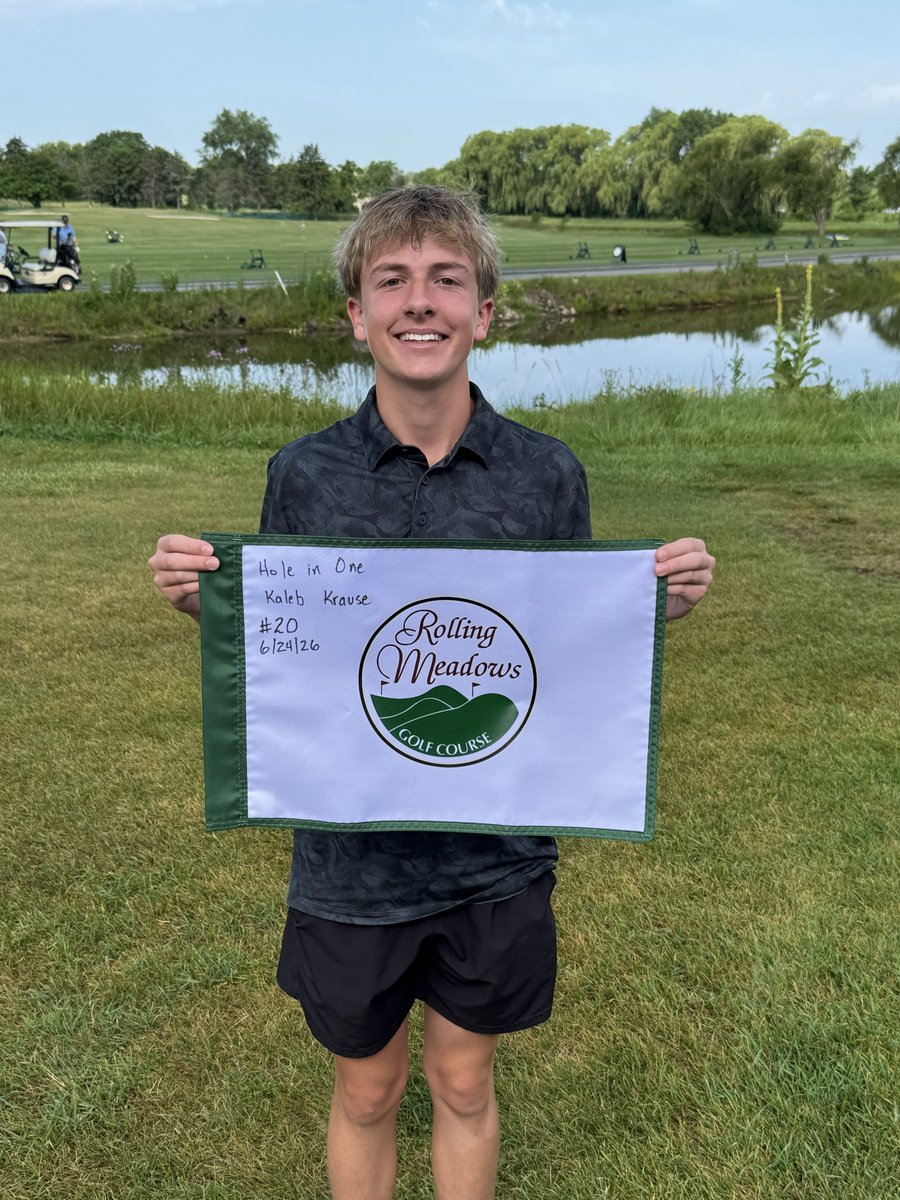 RMGCFDL's tweet photo. Congratulaions to Kaleb Krause for his hole in one on hole 20 on June 24th in our First Tee - Southeast Wisconsin Junior Program. Way to go Kaleb! #golflife #fonddulac #gamerforlife #HoleInOne https://t.co/8stMhOJVKQ