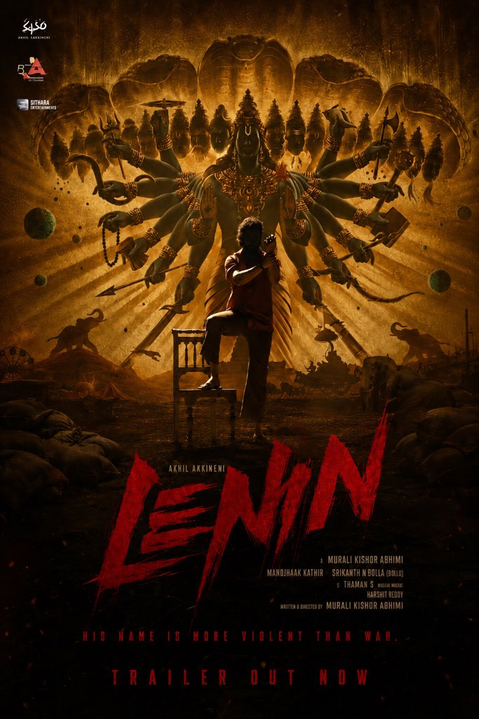 G0ATSTUDIOS's tweet photo. @AlwaysRamCharan @AkhilAkkineni8 Oora Mass @AkhilAkkineni8 Avatar 🔥🤙🏼

Trailer 📈 Mass Jathara, Raw &amp; Rustic, Comeback Movie for #AkhilAkkineni 

#Lenin https://t.co/0KlCpehb5V