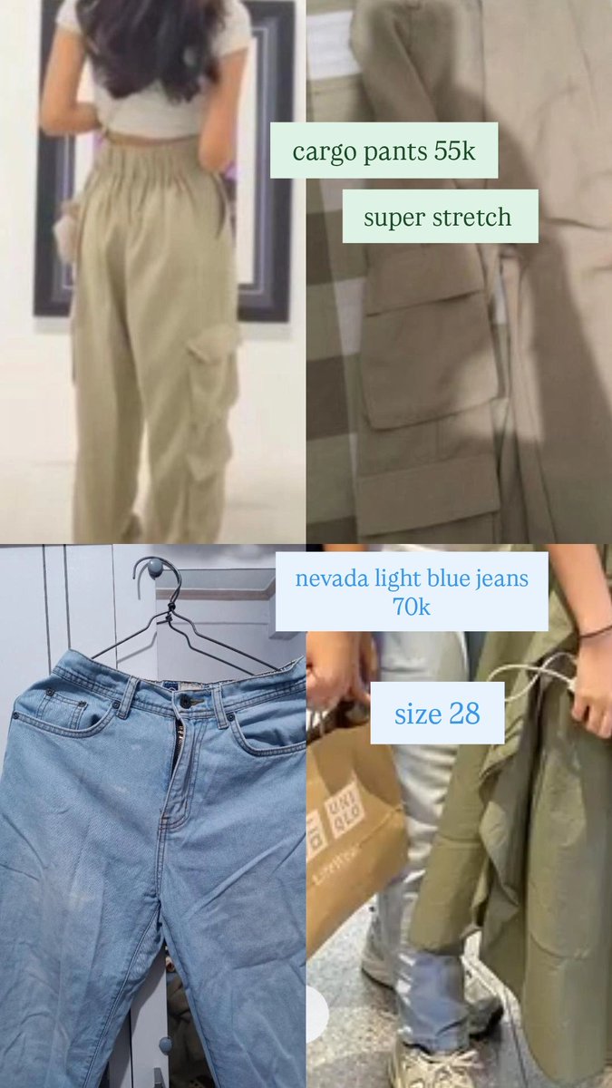 laaaufey's tweet photo. repost yaa. preloved baju, celana, makeup, etc semua masi bagus banget and layak pakai 🥳 boleh nego duluu, dm for size detail and available co shopee by request!! update sold &amp; post baru boleh cek di reply, and kindly mention after dm 🫶🏻 https://t.co/v5GkEm5p4e