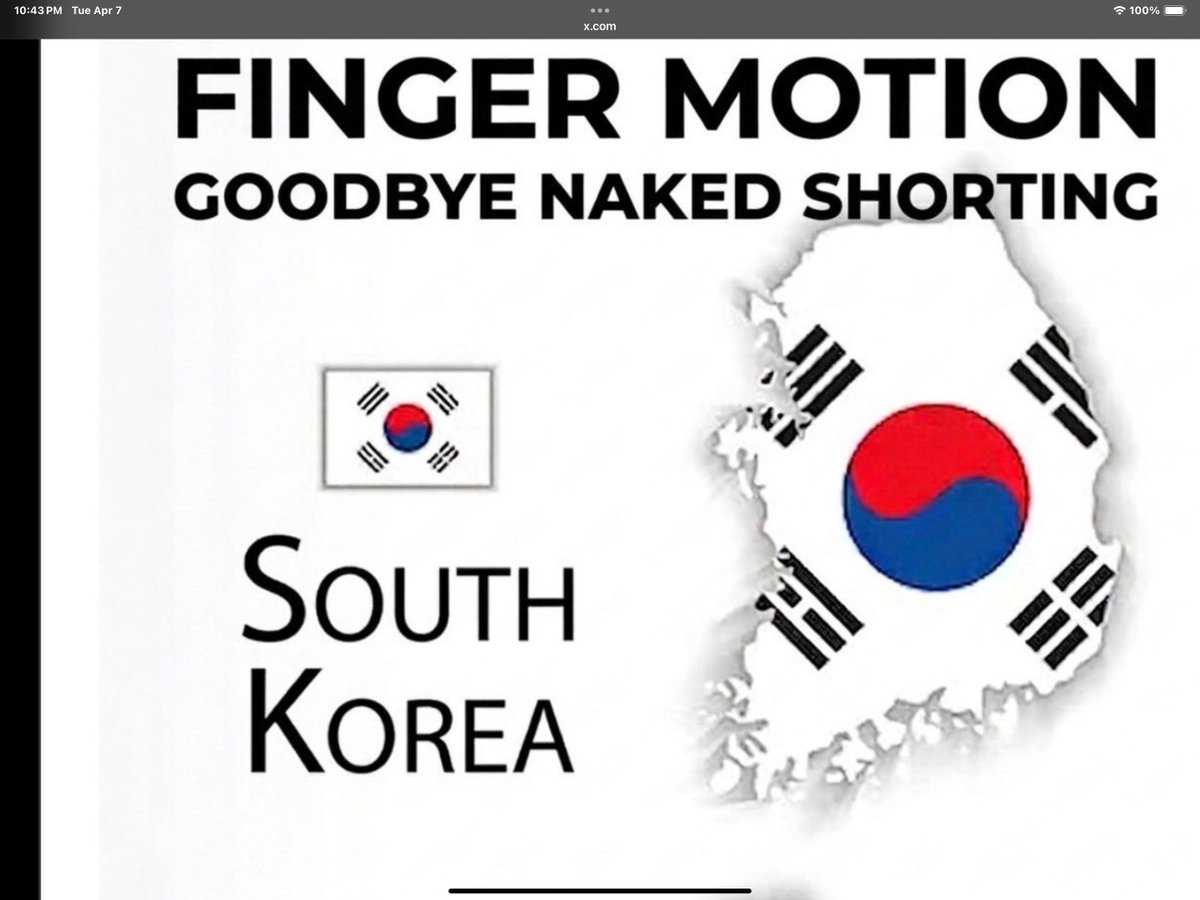 Hamnakedshorts's tweet photo. I told you I would get a company to South Korea 

Go read their newspapers. 

Up top Company now. Do they protect shareholders

from Fraud St or get free protection 

Korea tightens rules to prevent naked short selling

LOVE this place 

what co will be next ?

I will do my best https://t.co/3gRnwGmYm2