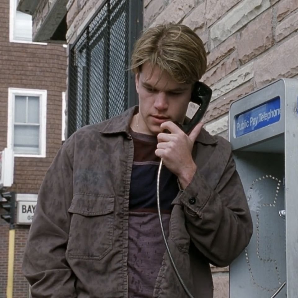 cinevow's tweet photo. Matt Damon in Good Will Hunting, 1997 https://t.co/bKkcDD2K7H