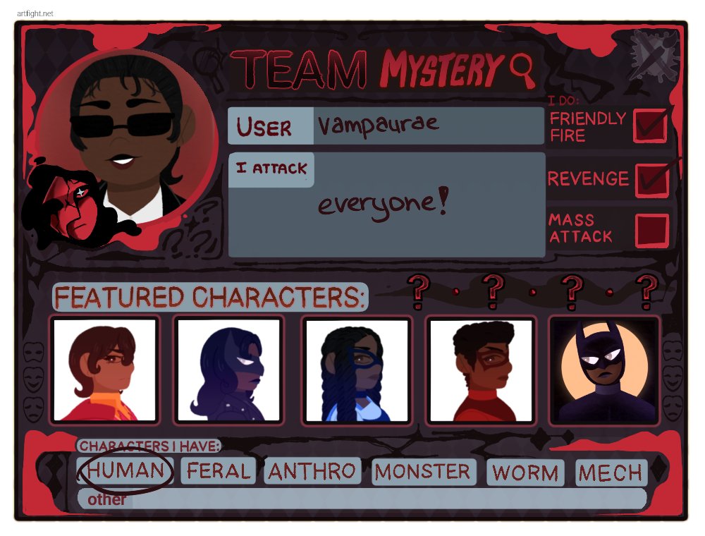 batclaw's tweet photo. here's my art fight info!

https://t.co/dO882k6xpk https://t.co/DD06tZhxfi
