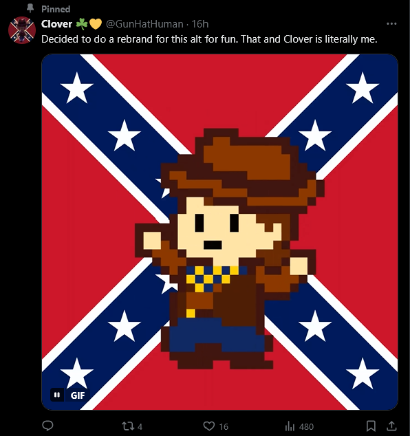 aqualerknives's tweet photo. //alr callout post time. didnt think id have to do this so soon upon joining deltarune parody twt. 

this person is being openly transphobic, homophobic, and racist. please report and block them. pieces of shit like this arent welcome in this fandom. https://t.co/IlRvIHpnGF