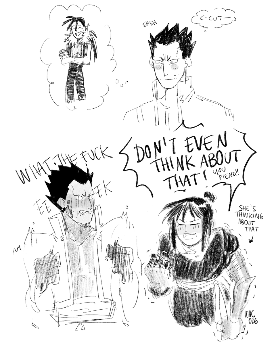 WhatAChaos's tweet photo. Ling has two hands how was the saying,
(again I have to clarify they clearly are all like... idk 25/30 years old in this I watched fma taking it for granted and cannot unsee this 😎)
#fma #greedling #lingfan #greedlingfan #グリリン https://t.co/587tJ7wpqi