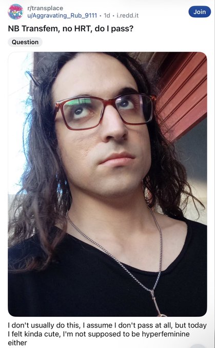MaryCate Delvey - You pass as a man, yes https://t.co/fDIVIkfKMu