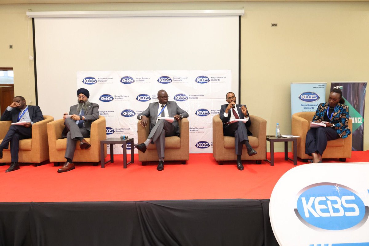 KEBS_ke's tweet photo. The Information Security Management Systems (ISMS) Conference was officially opened this afternoon by Dr. Raymond Omollo, PhD, CBS, Principal Secretary, State Department for Internal Security and National Administration.

In his remarks, Dr. Omollo underscored the importance of implementing robust Information Security Management Systems across the country to strengthen cybersecurity, safeguard critical information assets, enhance resilience against emerging cyber threats, and foster a culture of information security across both the public and private sectors.

KEBS Managing Director was represented by the Director of Standards Development and Trade, Eng. Zachariah Lukorito. Also in attendance was Col. Dr. James Kimuyu, PhD, psc (K), Director of the National Computer and Cybercrimes Coordination Committee (NC4), Gitonga Riungu, Representative of the Director of Public Prosecution, alongside delegates from both the public and private sectors.
The conference has brought together participants from across sectors to share knowledge, strengthen collaboration, and exchange best practices in information security management. ^NJ