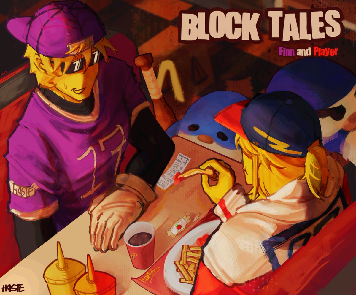 _Hastiest's tweet photo. terry and jerry in the bg #roblox #blocktales https://t.co/rUWJODlvS9