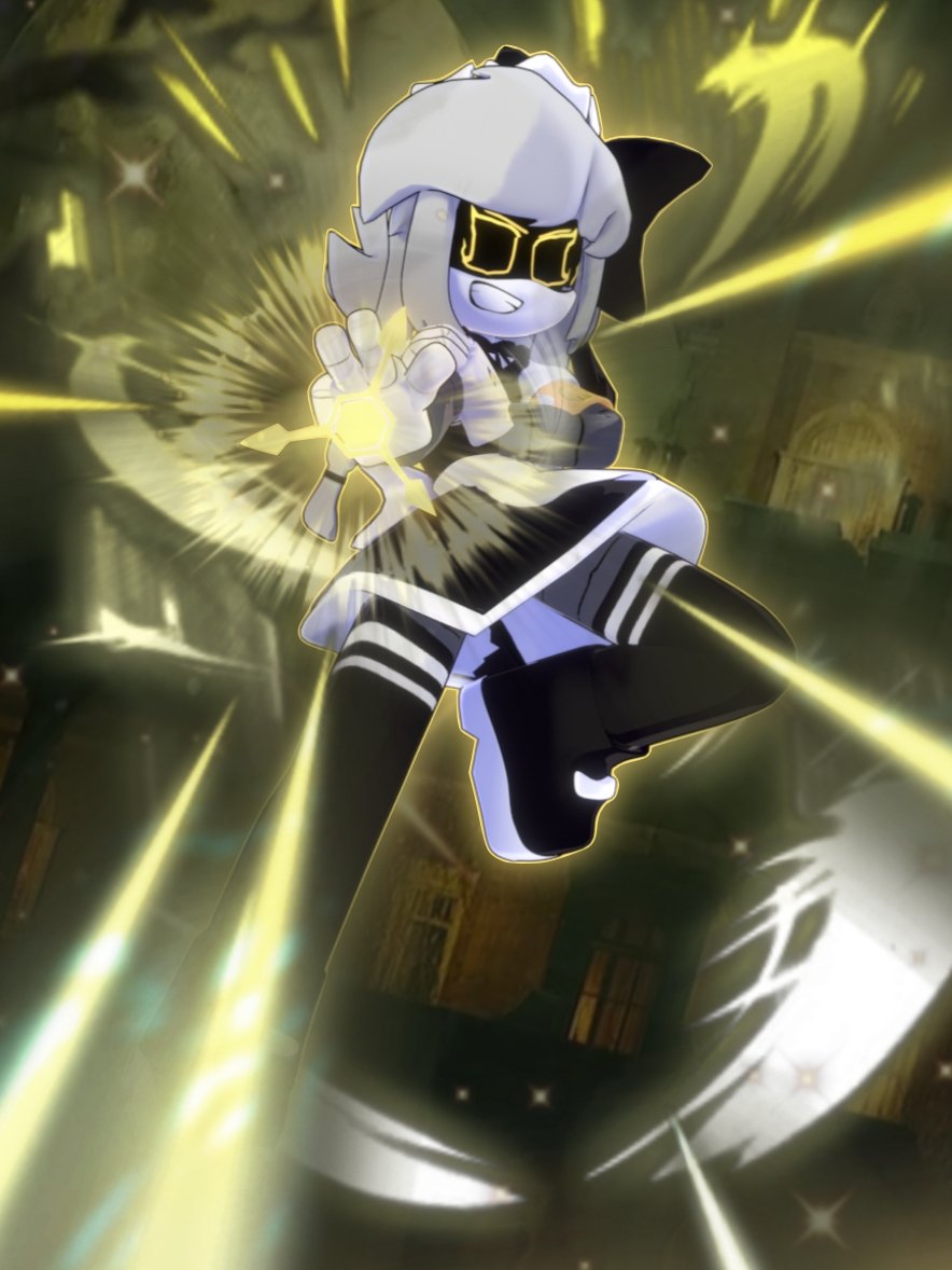 DrakkonNew's tweet photo. testing out my cyn model 
#cyn #mdtwt #murderdrones https://t.co/eKK9o0xX7W