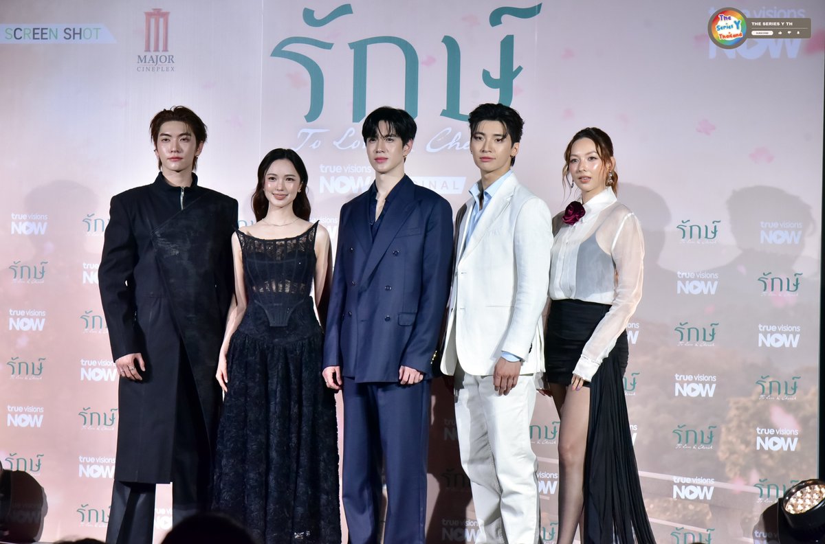 theseriesy_th's tweet photo. บรรยากาศงานแถลงข่าวเปิดตัว ซีรีส์ "รักษ์" ทางTrue Visions Now นำแสดงโดย ฟิล์ม ธนภัทร,บัว นลินทิพย์, ปอนด์ พลวิชญ์, บอส ชัยกมล,คารีสา , นีญ่า มากีลา และ แคนดี้ สุภาภัสสร์

#รักษ์Presscon 
#FilmThanapat #BOSSCKM 
#pondponlawit #บัวนลินทิพย์
#candy_supapatt #neeyamakela 
#carissa_spg 
#รักษ์