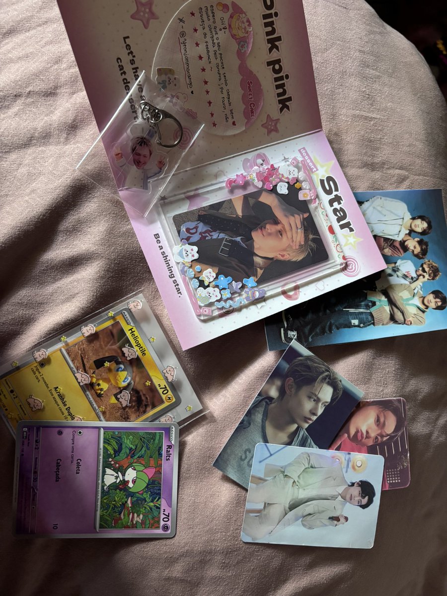 nnaliiiia's tweet photo. feedback SUPER positivo p @yeonjunmorango !! veio tudo certinho e muito bem embalado, com mt cuidado e carinho, amei os brindes e comprarei novamente. 🥺🩷 obrigadaa https://t.co/UDKRYORnyI