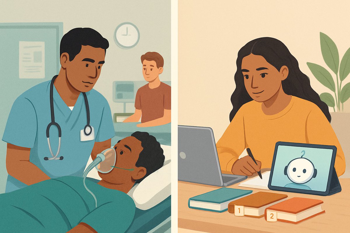 DanStepStone's tweet photo. ER docs don't treat patients in order of arrival — most critical first. Most SAT/ACT prep goes chapter 1, 2, 3. PrepTutorAI triages your weak spots and attacks those first. Your study time is finite. Spend it where it actually moves your score.

#AIgenerated https://t.co/AQNWC6dqoh