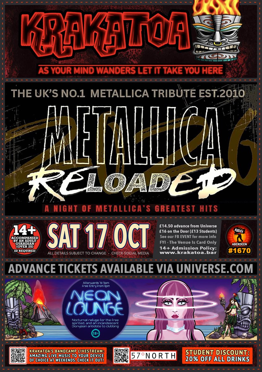 VolcanicTiki's tweet photo. 🔥 #krakatoa #independent #venue #bar #live #music #bands #gig #karaoke #magma #neonlounge #djs #eruptionbotb #alternativemarkets #workerowned #cooperative #CIC #seeninthedeen #scotland📷 #fudgeaberdeen #abdninspired https://t.co/A9dbMwqbEV