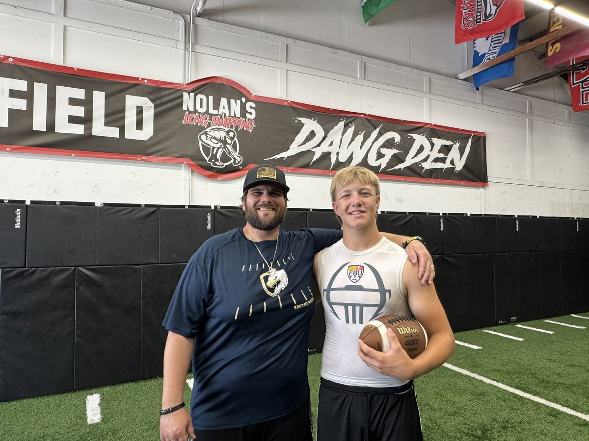 BrandonLutz28's tweet photo. CO 28’ LS

Had a great weekend of training with coach @NolanOwenLS. Got a lot of great work in! Continuing to improve every day!

@FSFirebirdFB @CoachKStew23 @punt_21 @devin_anctil @FentressKicking @justinlutz59 https://t.co/eqDnq3kJc5