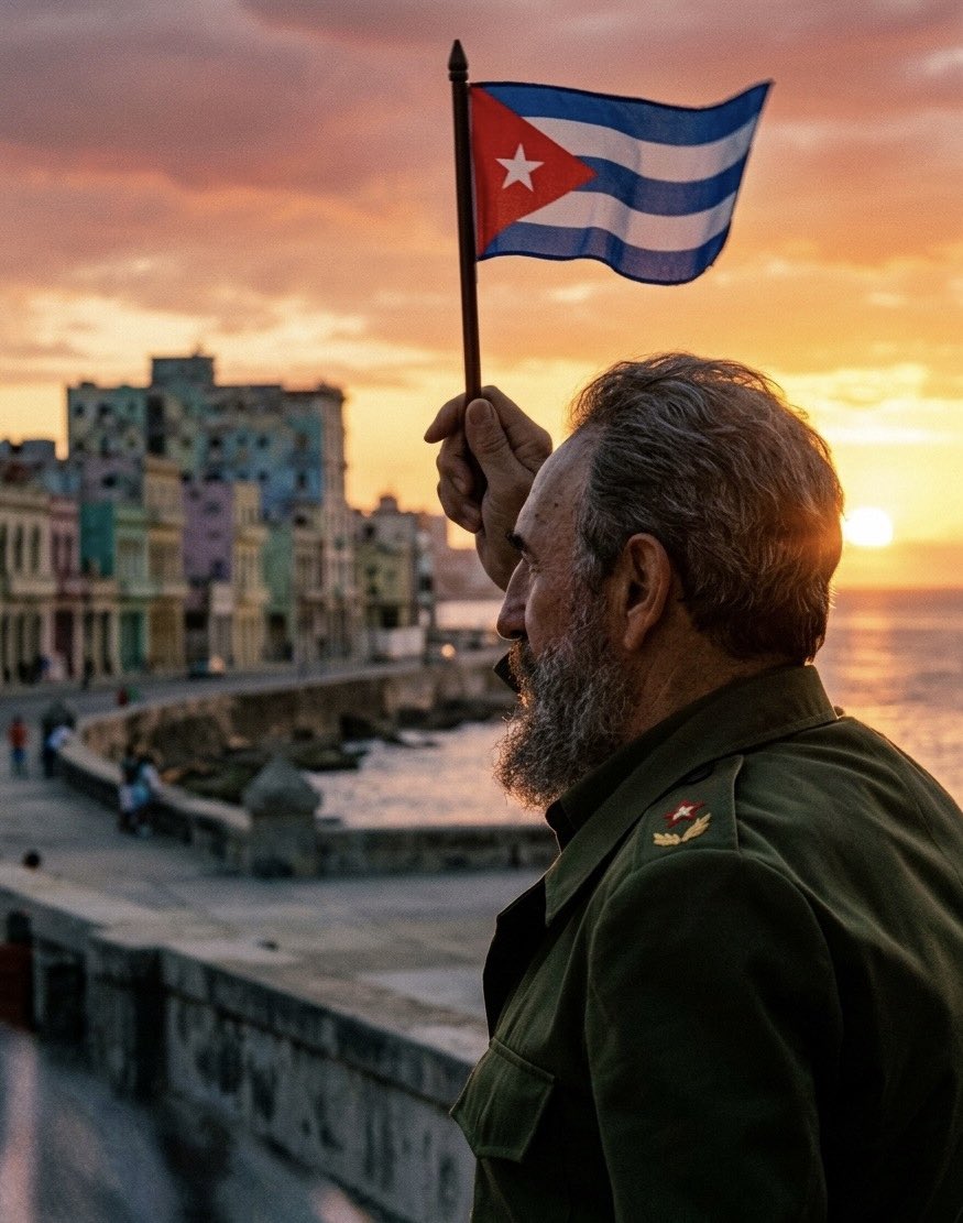 yoddaniel85454's tweet photo. No fue uno contra el imperio; fue un pueblo entero puesto de pie gracias a un hombre que supo encender la chispa. Esa llama no se apaga.

 #100AñosConFidel
#PorCiroRedondoTodo
#CubaEstáFirme https://t.co/JkoeZjcaJh