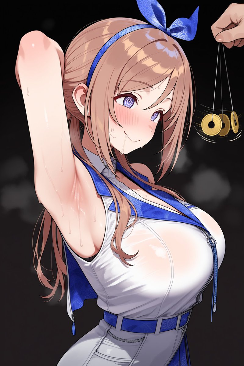 xenon3134_mc's tweet photo. お題箱より

ノースリーブを着た姫崎莉波で、催眠にかかって汗ばんだ腋を見せているイラストが欲しいです！

https://t.co/LZpBYOr2c8 https://t.co/1SkDDs2TrS