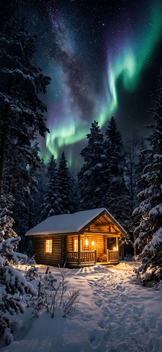 one4wallapp's tweet photo. Aurora Winter Cabin — available in the One4Wall app.
#wallpaper #one4wall https://t.co/vqi00RotyJ
