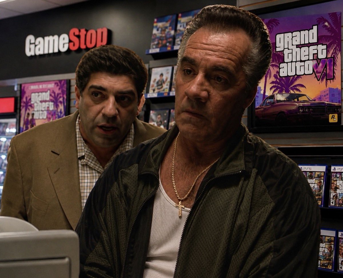 MobstersDaily's tweet photo. "WHAT DO YOU MEAN THERE’S NO DISC? WHAT THE HELL AM I BUYIN’ THEN?" https://t.co/JlpxYGRrlD