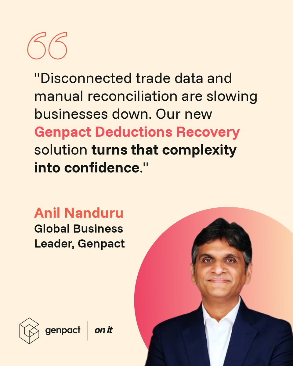 Genpact tweet media