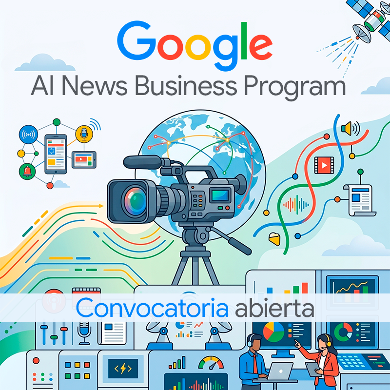 googleespanol's tweet photo. 🚨Si estás en Argentina, Chile, Colombia, México, Perú o Uruguay, y lideras un medio periodístico, es momento de preparar a tu equipo. 📰🤖

El AI News Business Program te ofrece CONSULTORÍA INDIVIDUAL y GRATUITA para implementar la IA en tu redacción. 

Logra automatización, más engagement y nuevas vías de rentabilidad sin quedarte solo en la teoría. 🧠📊

👉 La segunda cohorte ya abrió sus inscripciones. 🚨

Conoce los requisitos y cómo aplicar aquí: https://t.co/DFoERTbHTO