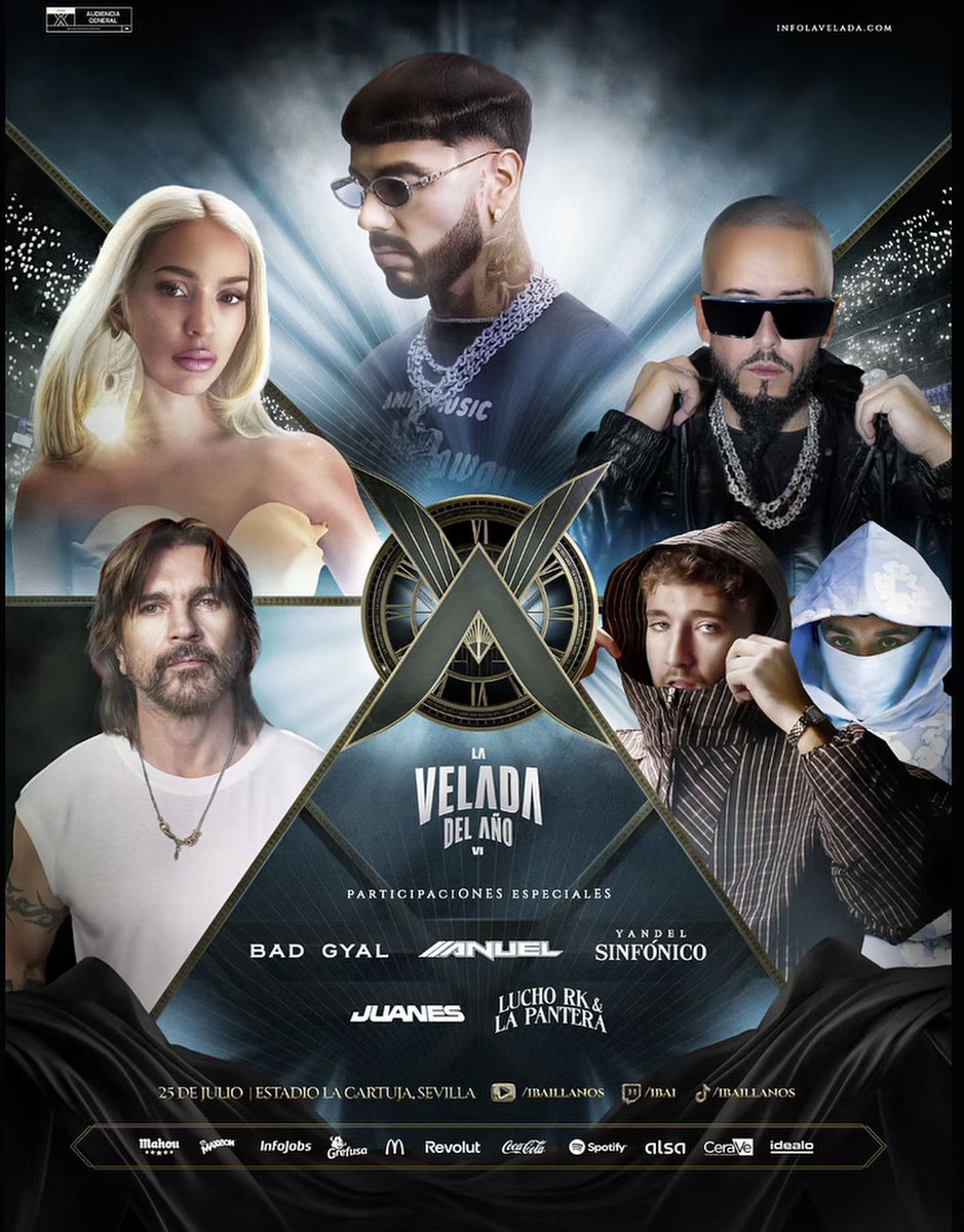 rex25abril's tweet photo. Juanes y Yandel son los únicos shows que valen la pena ver para mí https://t.co/y6VLWkmWce
