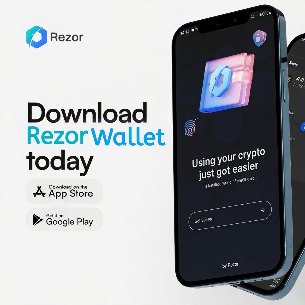 Bisswissey1's tweet photo. Self-custody in one click.
→ Holds your own crypto.
→ No middleman.
→ No login.
→ Keys in your pocket.
#Rezor #RZR #BuildWithRezor https://t.co/IdyBIU0vd2
