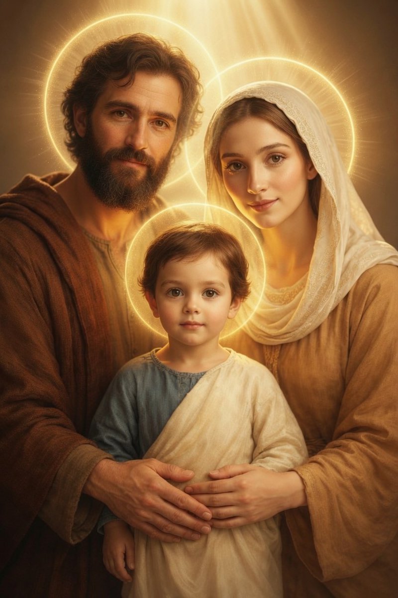 CaporalLusignan's tweet photo. La Sainte Famille, modèle de tendresse et de lumière 🤍🌟🕊️

#SainteFamille #Foi ✝️🙏🏼 https://t.co/kFv2Fj6vSS