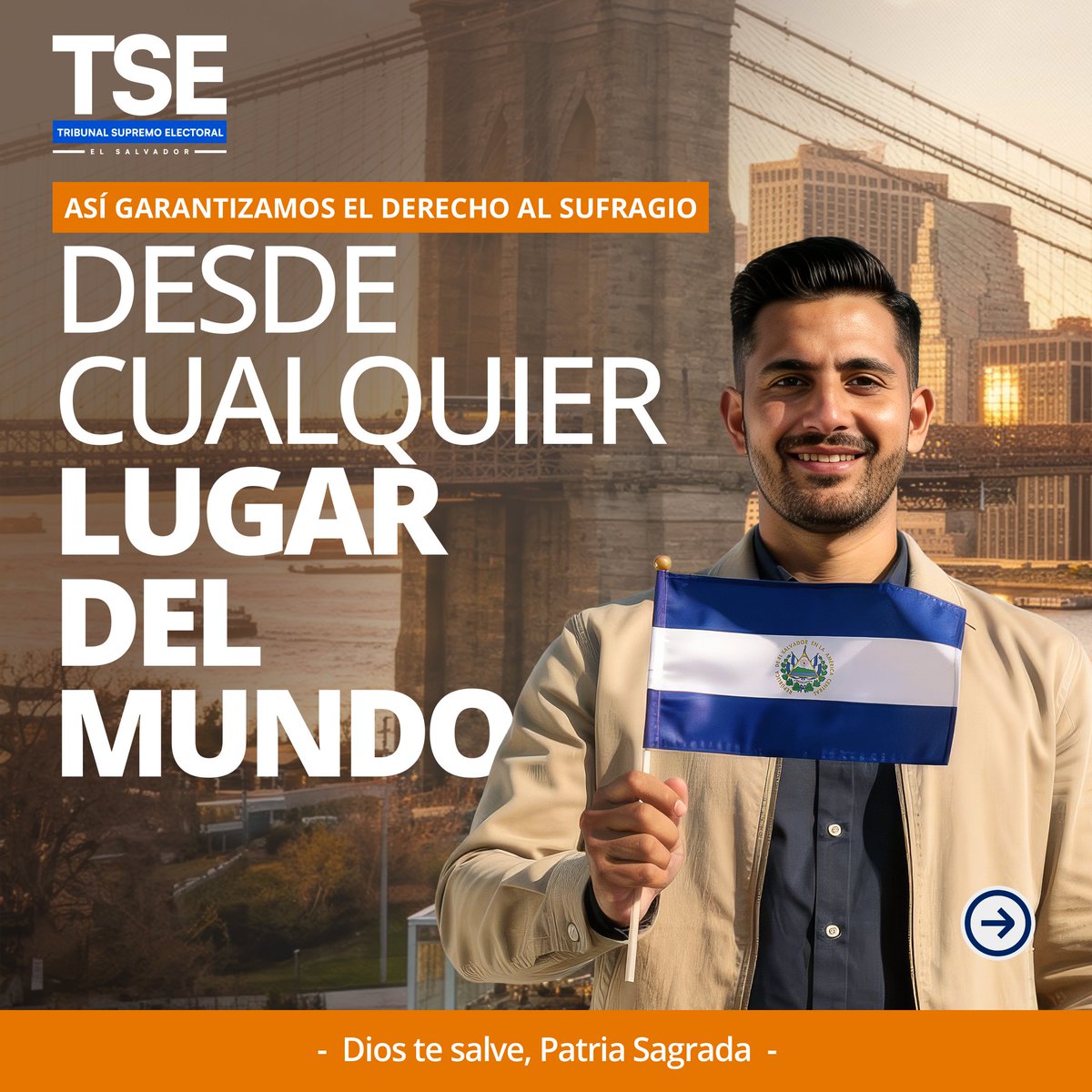 ASDER_sv's tweet photo. Si eres salvadoreño en el exterior, facilita tu participación en las próximas elecciones. Actualiza tu dirección en el DUI en Centros de Servicio o jornadas móviles del RNPN, antes del 29 de noviembre de 2026. https://t.co/PhN1rJLfI1