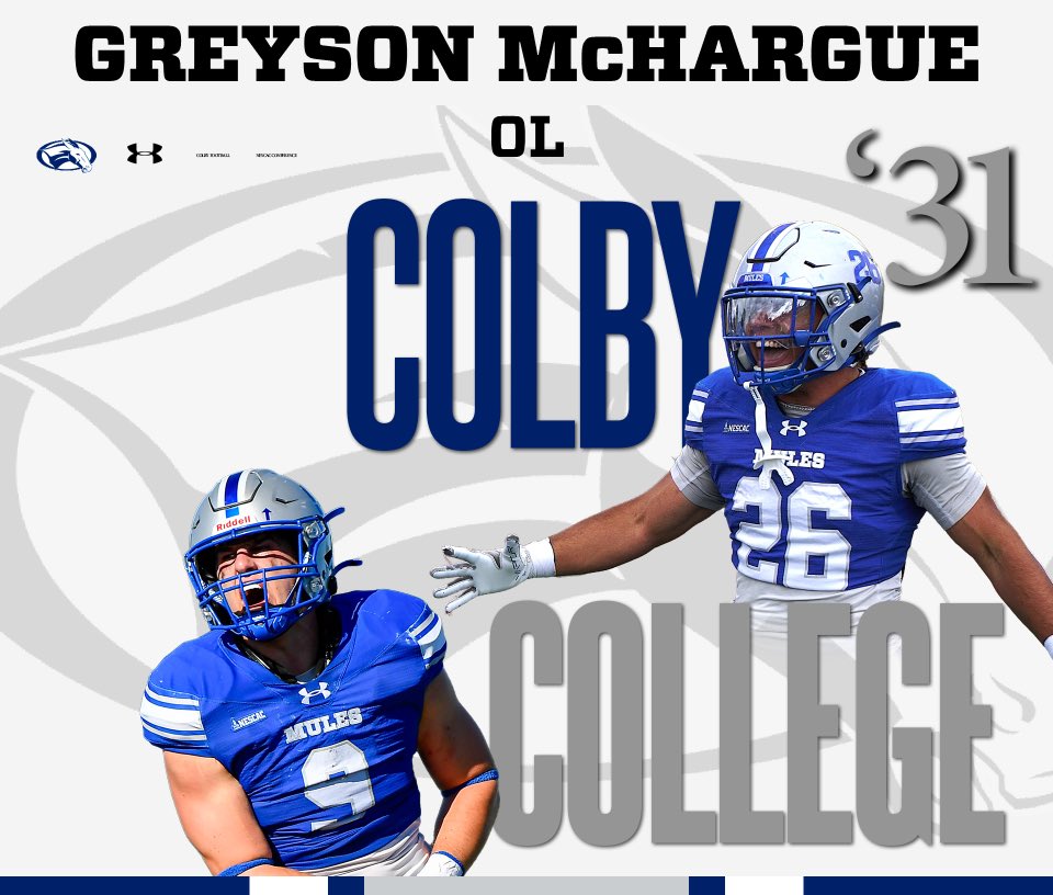 GreysonMchargue's tweet photo. After a great call with @BallCoachC and @NickSpause I’m blessed to say I have received an offer from @Colby_Football 
@Coach_Willey_FB @NE6FB_Recruits @COACH_PAPAS @ColbyCoachCos https://t.co/USL9pwF1Jr