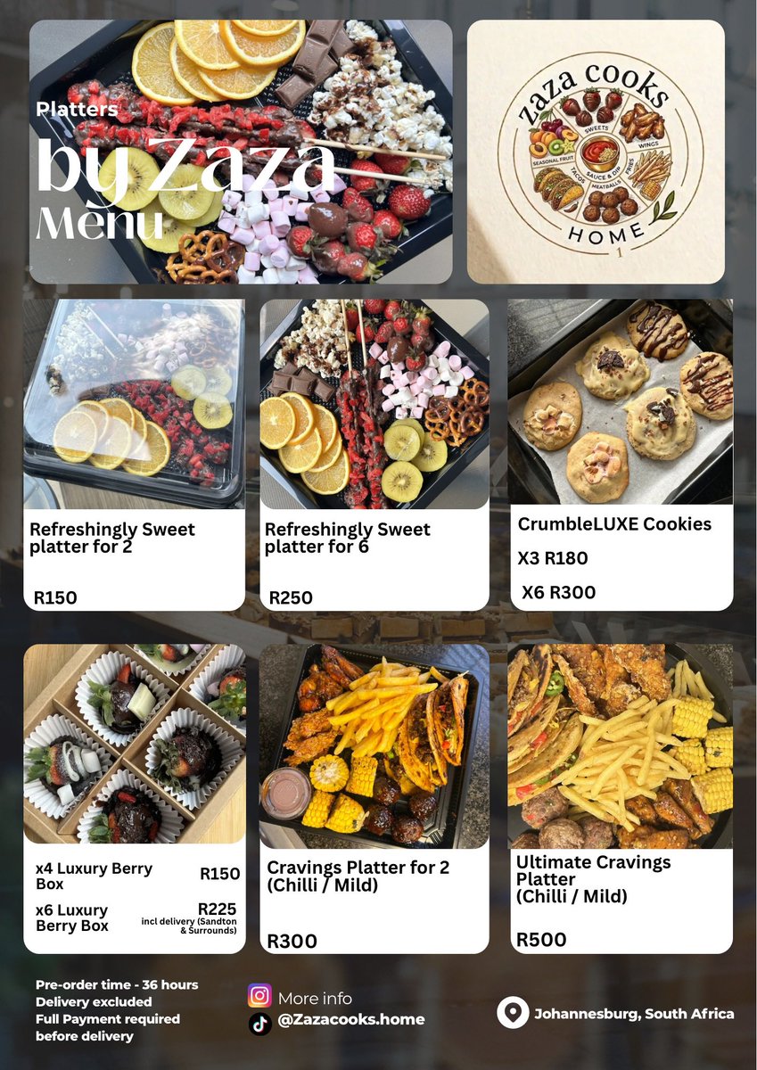 Zazakababa's tweet photo. Dm to place your order

Made with love, always🥰

#platters #sandtonplatters #officeparty #sweettreat #mabahambe https://t.co/sEUSVEivVQ