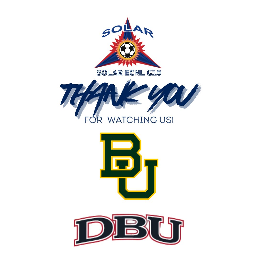Solar10ECNL's tweet photo. Thank you for watching us scrimmage @StingBlkECNL10 
this morning! 

@BaylorFutbol  @DBUWomensSoccer 

@ImYouthSoccer @TheSoccerWire @SolarSoccerClub @PrepSoccerTX @PrepSoccer @ECNLgirls https://t.co/123matWgBb